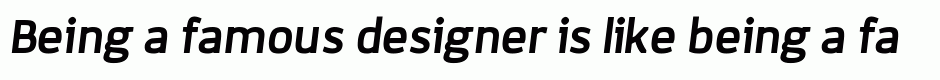Korpo Sans bold italic