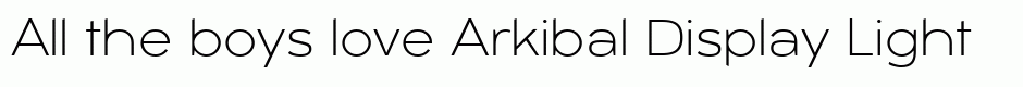 Arkibal Display Light