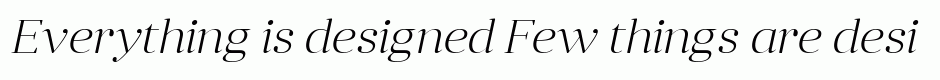 Anglecia Pro Display ExtraLight Italic