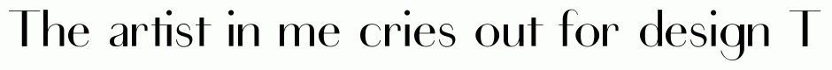 Sans Serif Didot