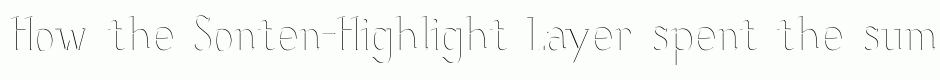 Sonten-Highlight Layer