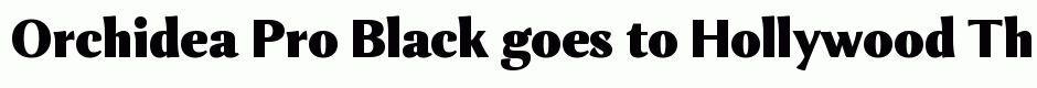 Orchidea Pro Black