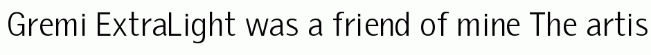Gremi ExtraLight