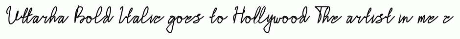 Uttarha Bold Italic