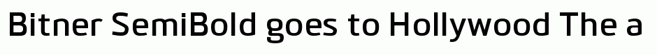 Bitner SemiBold