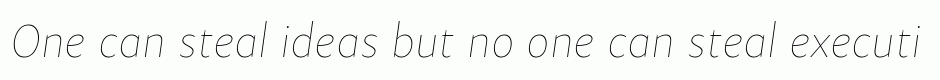 Samo Sans Pro Hair Italic