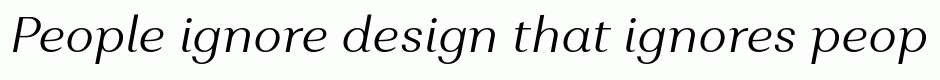 Alethia Pro Light Italic