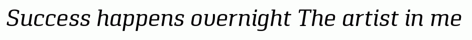 Pancetta Serif Pro Italic