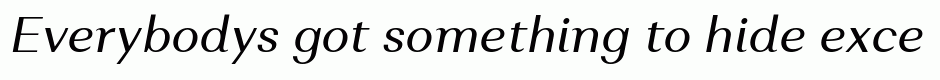 Alethia Pro Italic