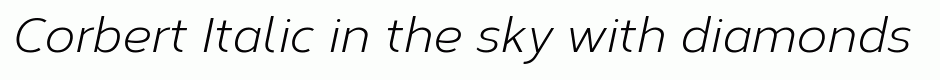 Corbert Italic