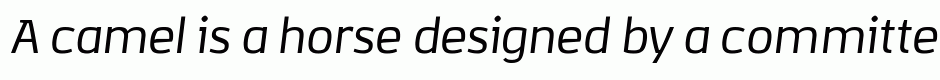 Korpo Alt Sans italic