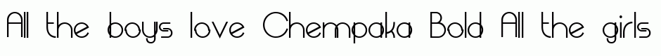 Chempaka Bold