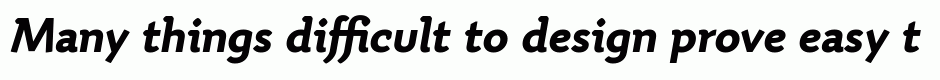 Quiza Pro ExtraBold Italic
