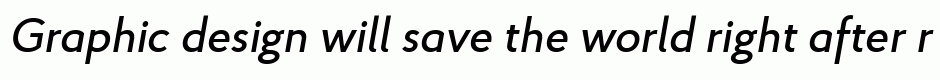 Proba Pro Medium Italic