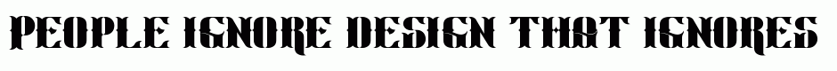 Run Typeface