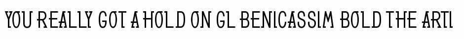 GL Benicassim bold
