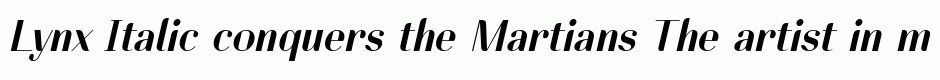 Lynx Italic