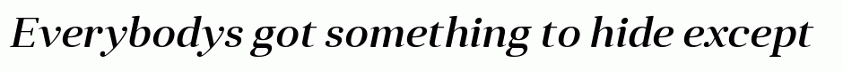 Anglecia Pro Title Medium Italic