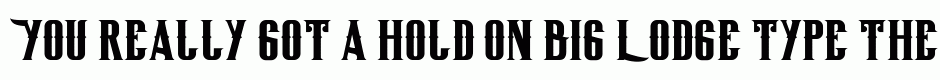 Big Lodge Type