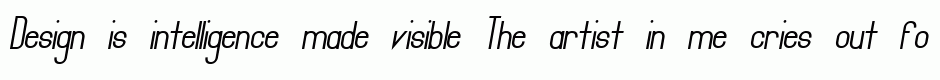 Primadona Italic Bold