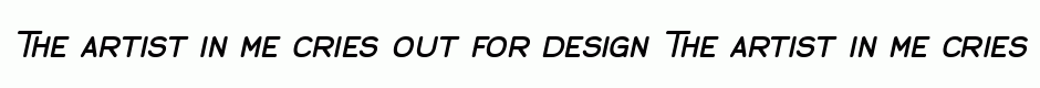 Jane caps regular italic