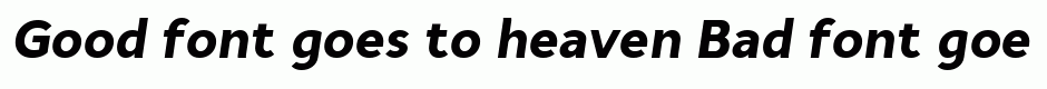 Cyntho Pro Black Italic