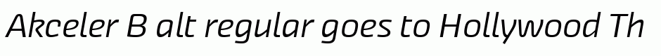 Akceler B alt regular