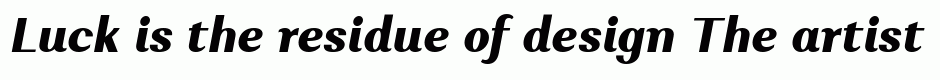 Alethia Pro ExtraBold Italic