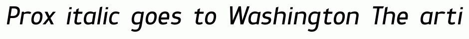 Prox italic