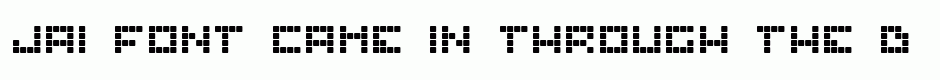 Jai Font