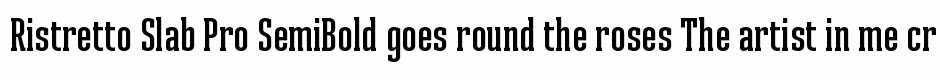 Ristretto Slab Pro SemiBold