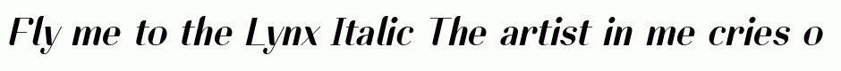 Lynx Italic