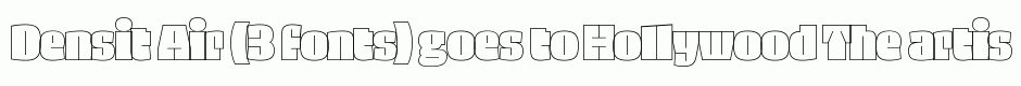 Densit Air (3 fonts)
