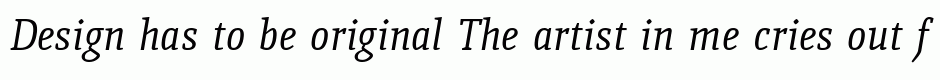 Quiroga Serif Italic
