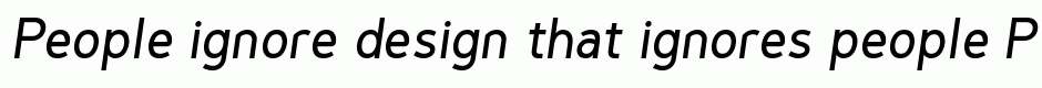 Genius Medium Italic
