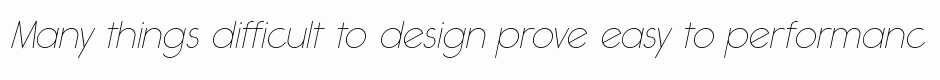 Ealing thin italic