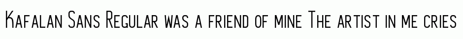 Kafalan Sans Regular