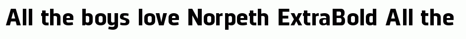 Norpeth ExtraBold