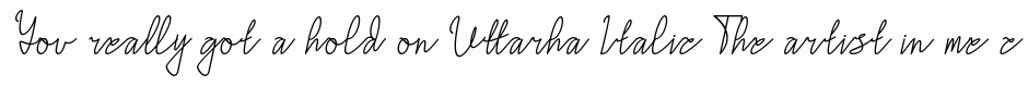 Uttarha Italic