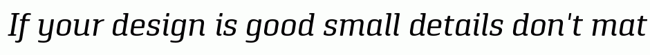 Pancetta Serif Pro Italic