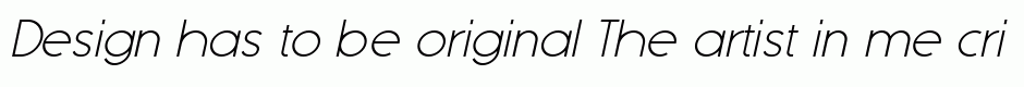 Boston light italic