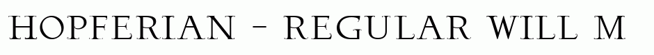 Hopferian - Regular