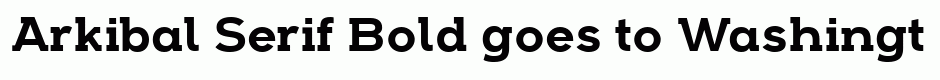 Arkibal Serif Bold