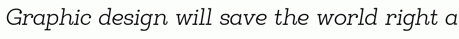 Egalite Light Italic