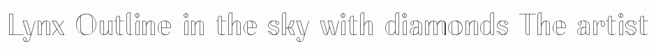 Lynx Outline