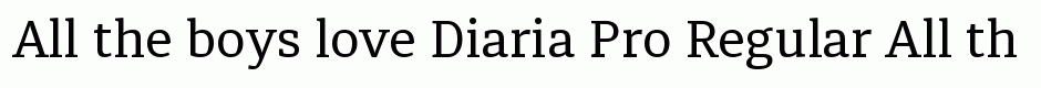 Diaria Pro Regular