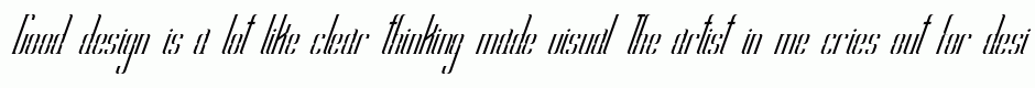 Hiroshi italic