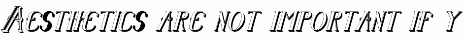Senandung Malam Italic Bold 3D