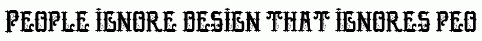Epique typeface