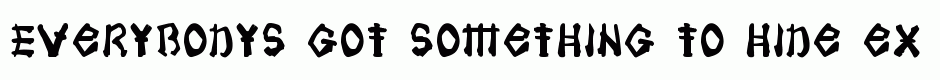 Samoerai Typeface